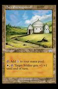 Magic the Gathering: Onslaught (Base Set) card 315 Daru Encampment