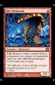 Magic the Gathering: Future Sight (Base Set) card 106 Rift Elemental