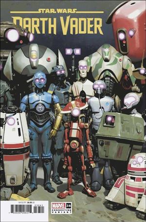 Star Wars: Darth Vader issue 38-B Josemaria Casanovas Droids Connecting Cover