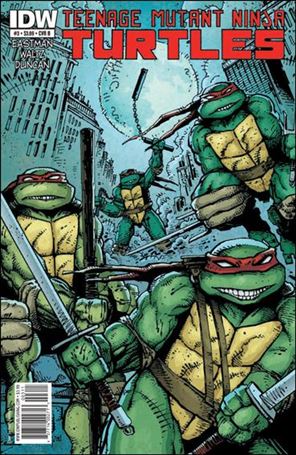 Teenage Mutant Ninja Turtles (2011) issue 3-B Kevin Eastman 1:5 Cover