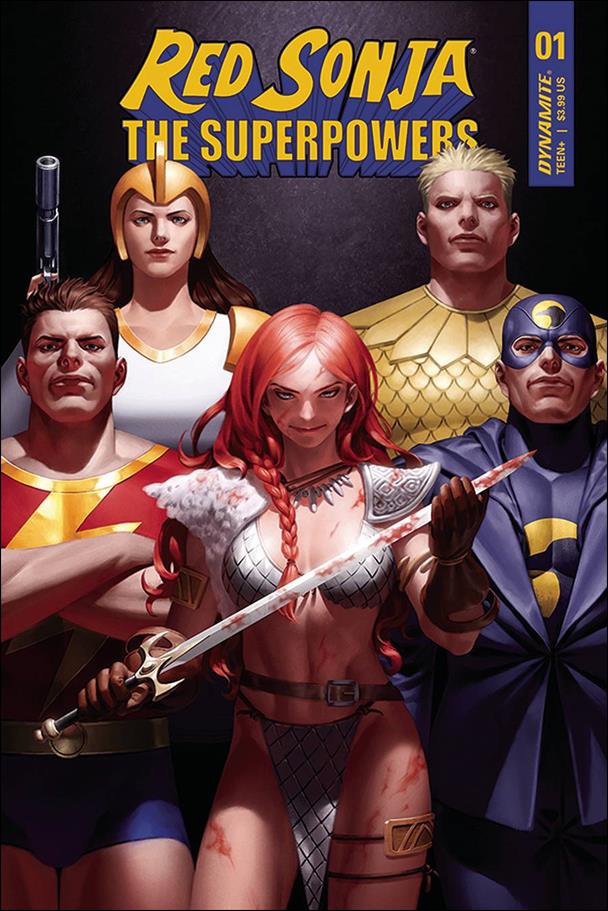 Red Sonja: The Superpowers issue 1-D Jung-Geun Yoon Cover