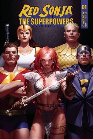 Red Sonja: The Superpowers issue 1-D Jung-Geun Yoon Cover