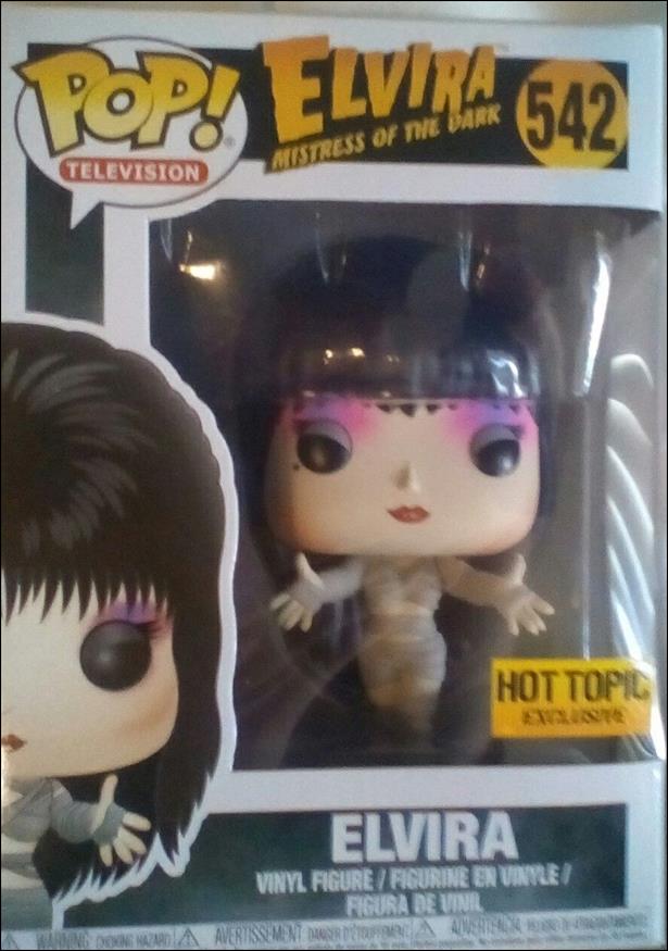 POP! Television figure 542 Elvira (Mummy) Hot Topic Exclusive