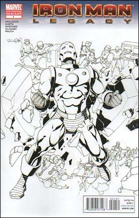 Iron Man Legacy issue 1-E Salvador Larroca Cover (2nd Printing)