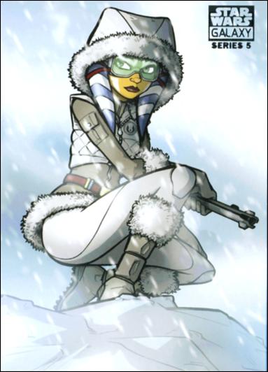Star Wars Galaxy: Series 5 (Base Set) card 17 Ahsoka Tano