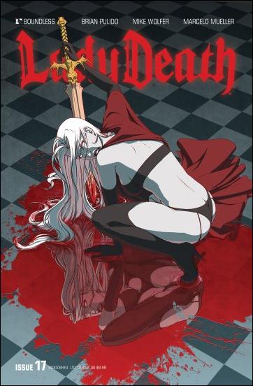 Lady Death (2010) issue 17-K Bloodshed Cover 1/850