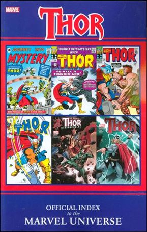 Thor: Official Index to the Marvel Universe  Cover Image 1