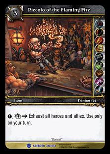 World of Warcraft: Heroes of Azeroth (Base Set) card 310 Piccolo of the Flaming Fire