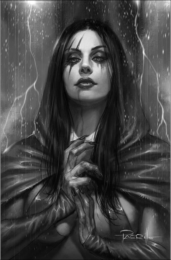 Vengeance of Vampirella (2019) issue 14-K Lucio Parrillo 1:25 Black & White Virgin Cover