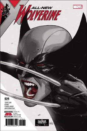 All-New Wolverine  issue 24 Leinil Francis Yu Cover