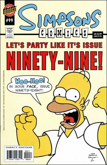 Simpsons Comics issue 99