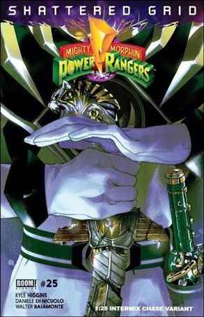 Mighty Morphin Power Rangers issue 25-H Goni Montes Intermix 1:25 Cover