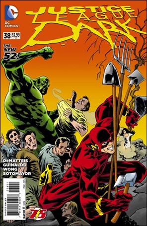 Justice League Dark (2011) issue 38-B Kelley Jones Flash 75th Anniversary Cover