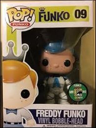 Pop! Funko - Freddy Funko figure '9'-B Freddy Funko (Clone Trooper Blue Hair)  SDCC