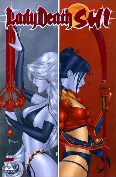 Lady Death/Shi: Preview issue 1-P Blood Red Foil Cover 1/750