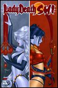 Lady Death/Shi: Preview issue 1-P Blood Red Foil Cover 1/750