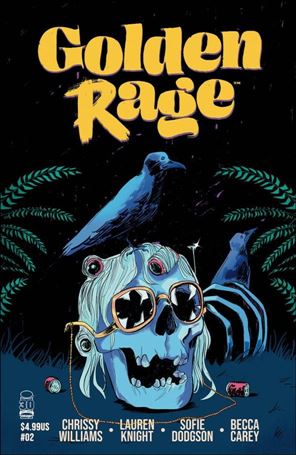 Golden Rage issue 2 Lauren Knight Cover