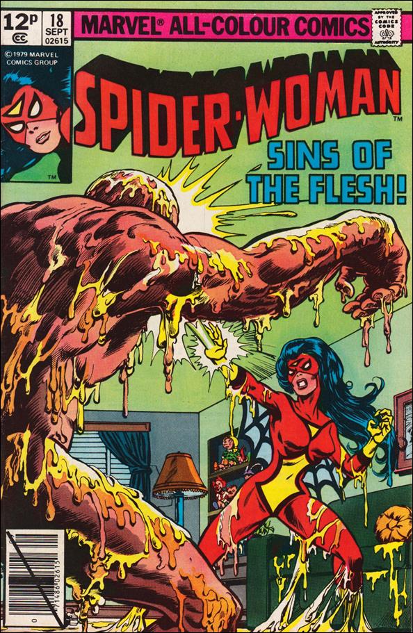 Spider-Woman (1978) issue 18-B UK Price Cover