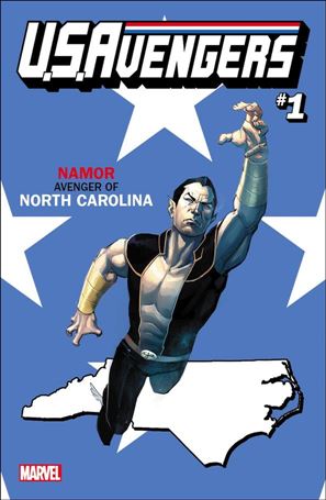 U.S.Avengers issue 1-NH Rod Reis North Carolina Cover