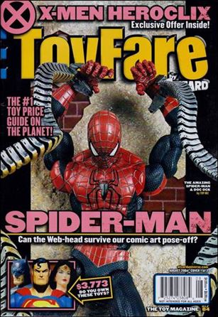 Toyfare: The Toy Magazine issue 84 Spider-Man Cover