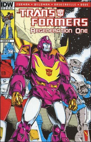 Transformers: Regeneration One issue 81-B Guido Guidi Cover