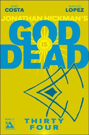 God is Dead issue 34 Jacen Burrows Standard Cover
