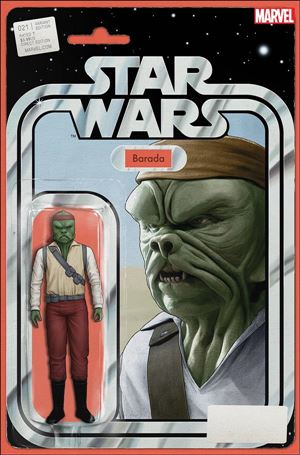 Star Wars (2020) issue 21-C John Tyler Christopher Action Figure Cover