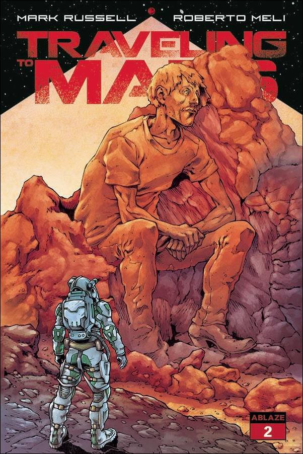 Traveling to Mars issue 2 Roberto Meli Cover