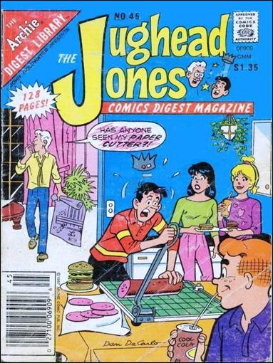Jughead Jones Comics Digest Magazine issue 45 Digest Sized