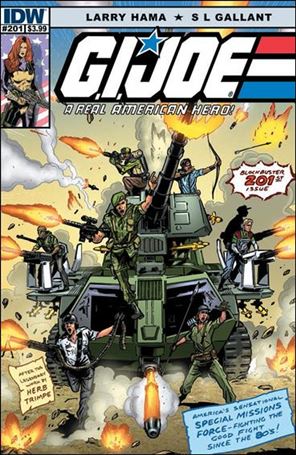 G.I. Joe: A Real American Hero issue 201 S L Gallant Cover