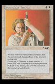 Magic the Gathering: Alliances (Base Set) card 16 Scars of the Veteran