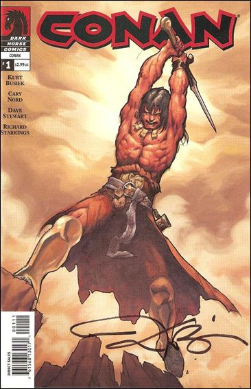 Conan (2004) issue 1-D Dark Horse RRP Edition (Signed by Kurt Busiek) 