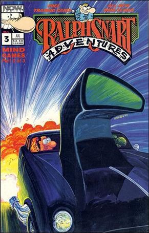 Ralph Snart Adventures (1992) issue 3-B Direct Editon Cover - Polybagged w/ Card