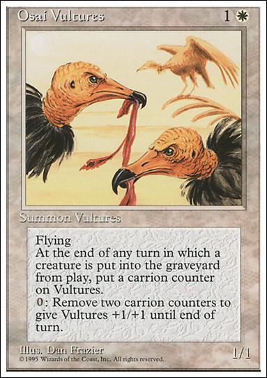 Magic the Gathering: 4th Edition (Base Set) card 38 Osai Vultures