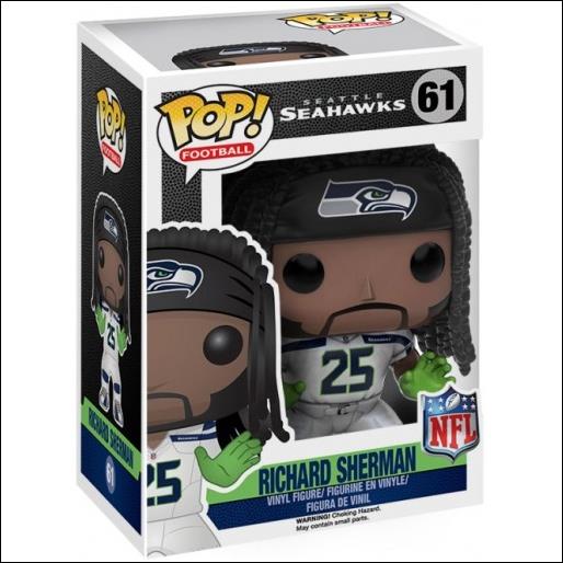 Pop! Football (NFL) figure 61 Richard Sherman