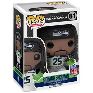 Pop! Football (NFL) figure 61 Richard Sherman