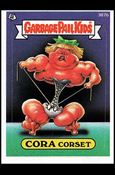 Garbage Pail Kids: Series 10 (Base Set) card 387b Cora Corset