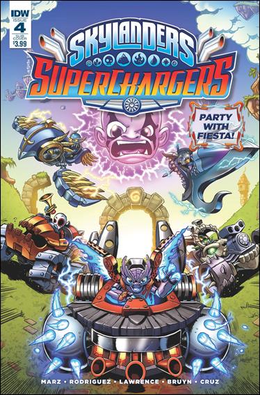 Skylanders Superchargers issue 4-B Craig Bruyn Subscription Cover