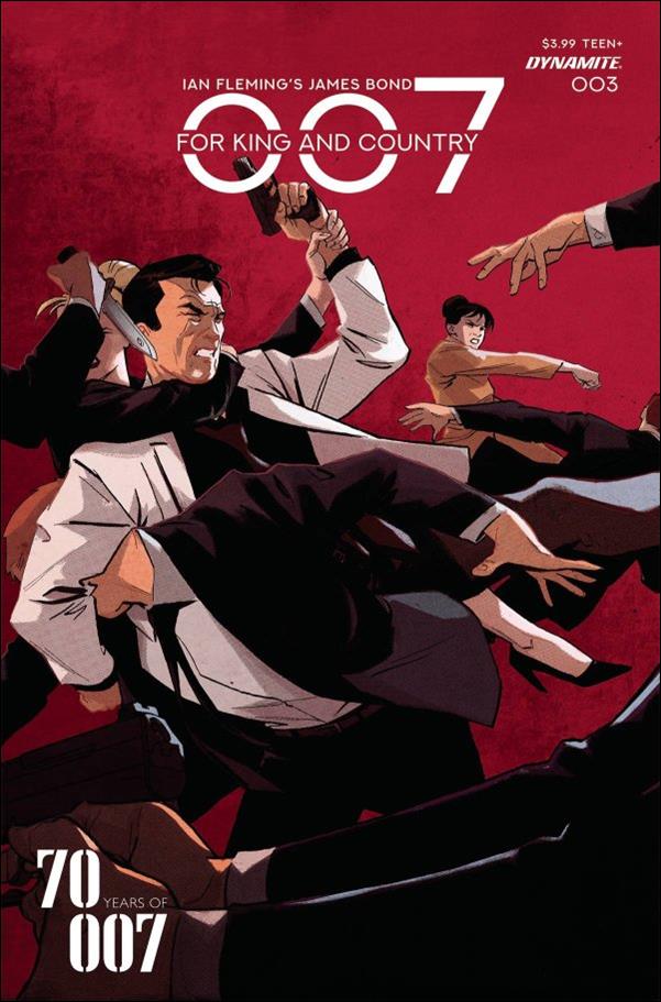 007: For King and Country issue 3-G Giorgio Spalletta 1:10 Cover