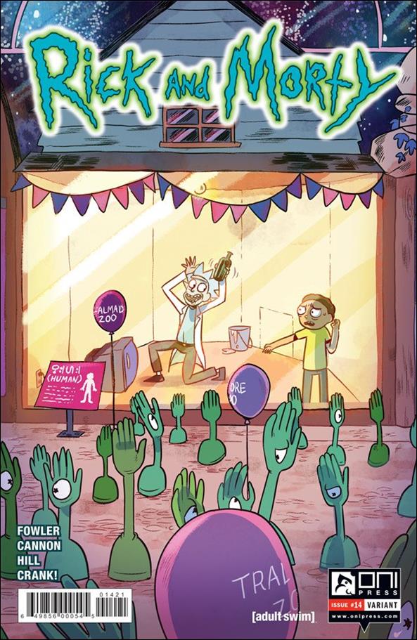 Rick and Morty (2015) issue 14-B Savanna Ganucheau Cover