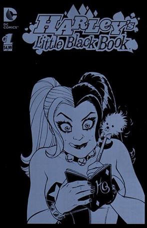 Harley's Little Black Book issue 1-B Polybagged J. Scott Campbell Cover