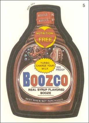 Wacky Packages (Base Set) card 5 Boozco