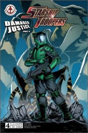 Starship Troopers: Damaged Justice issue 4-C Terry Broxton Cover
