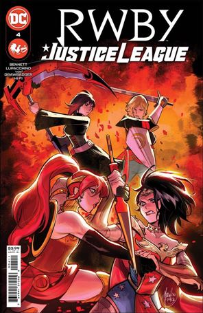 RWBY/Justice League issue 4 Mirka Andolfo Cover