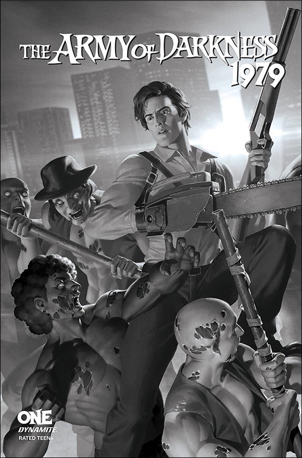 Army of Darkness 1979 issue 1-J Jung-Geun Yoon 1:20 Black & White Cover