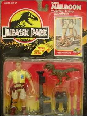 Jurassic Park (Movie) Action Figures figure 4 Robert Muldoon (Firing Tranq Bazooka)