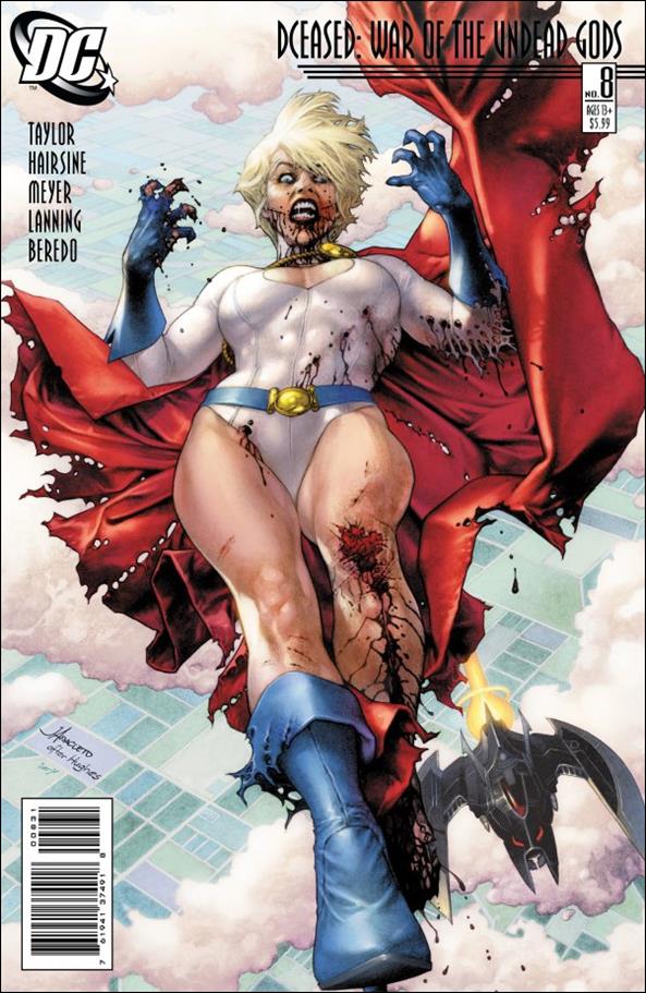 DCeased: War of the Undead Gods issue 8-B Jay Anacleto Homage Cardstock Cover