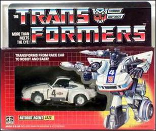Transformers: More Than Meets the Eye (Generation 1) figure 5 Jazz (Autobot Agent)