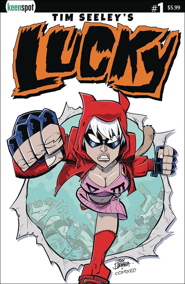 Tim Seeley's Lucky issue 1-B Tony Dongarra Cover