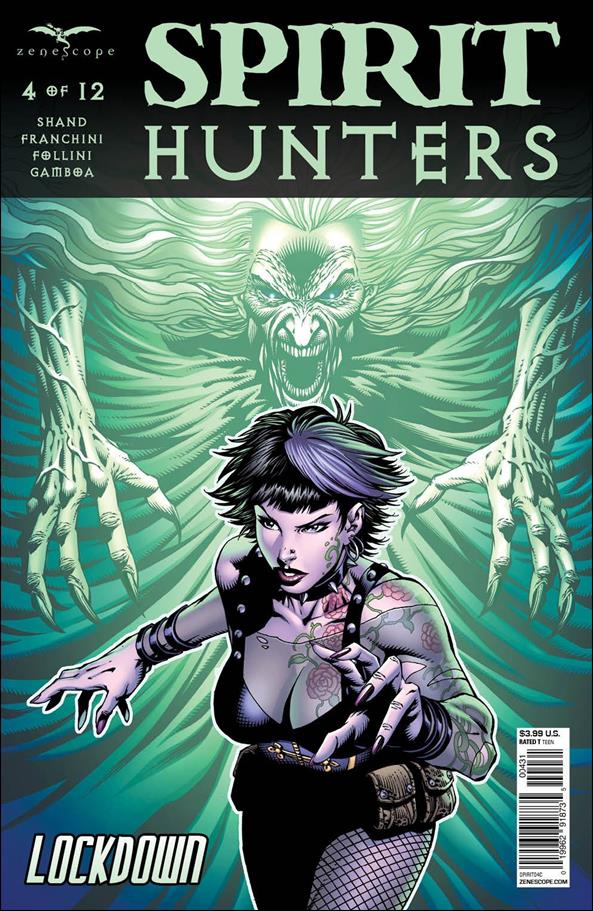Spirit Hunters issue 4-C Renato Rei Cover